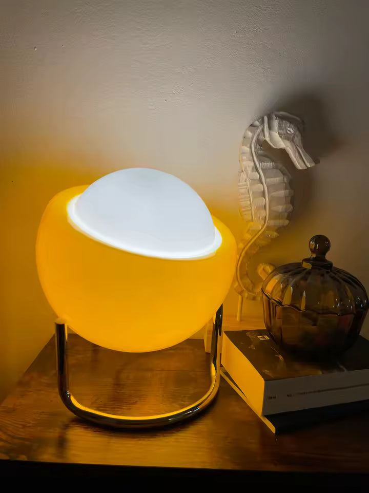 Orange Moon Lamp