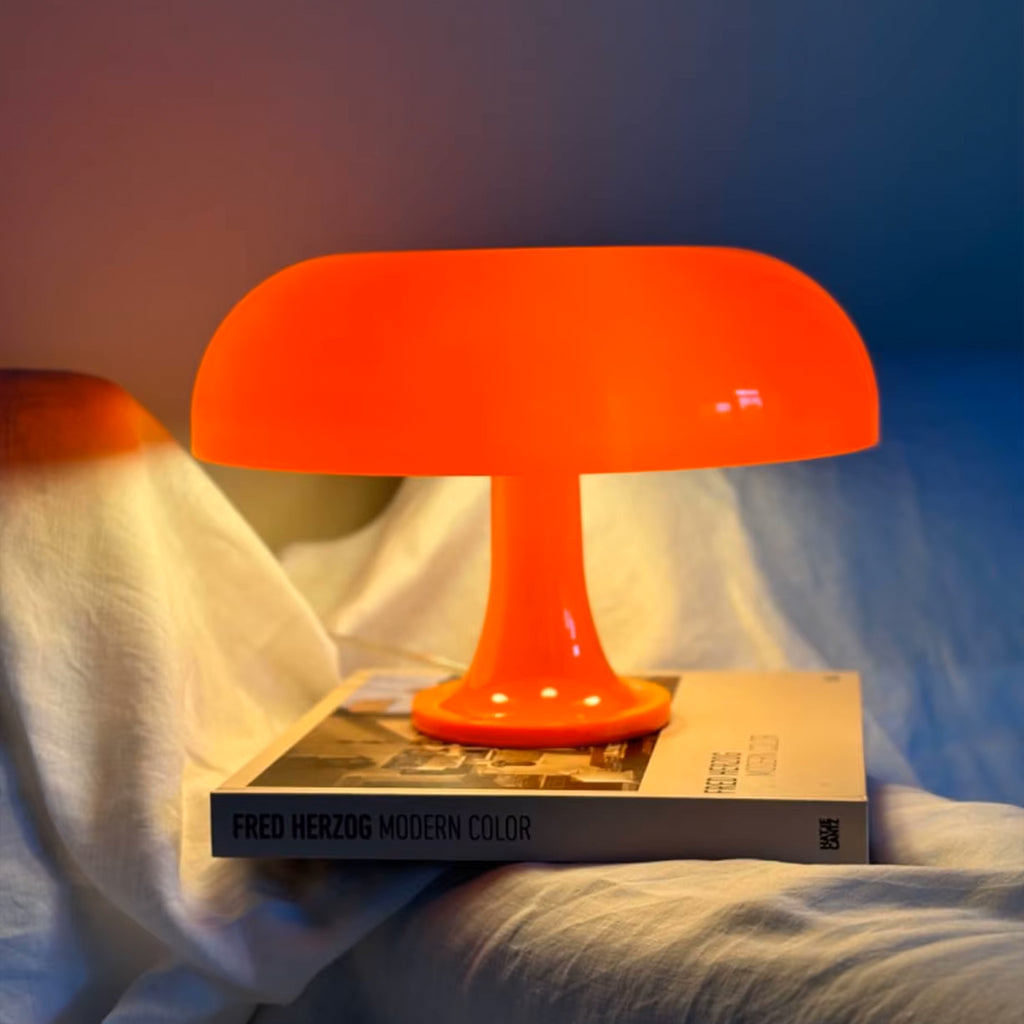 Mushroom Lamp | Blood Orange