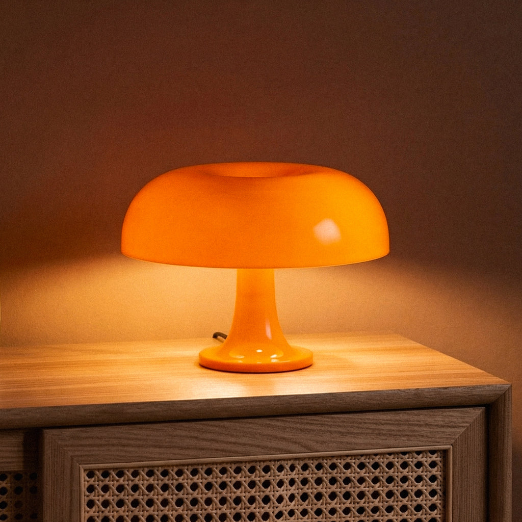 Mushroom Lamp | Blood Orange