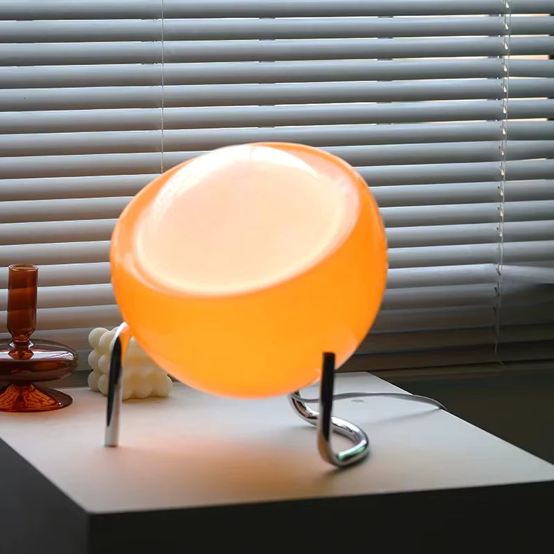 Orange Moon Lamp