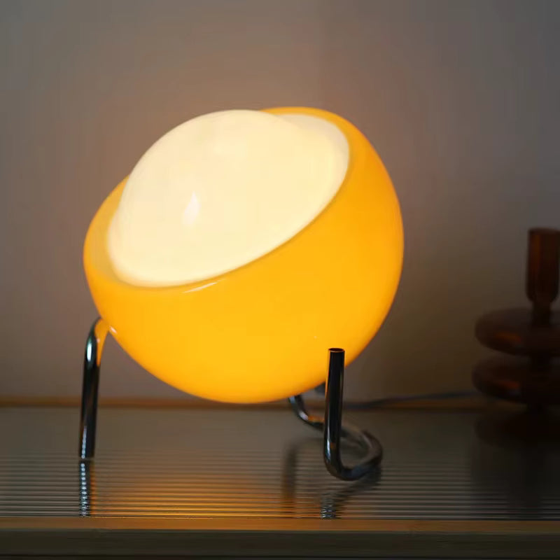 Orange Moon Lamp