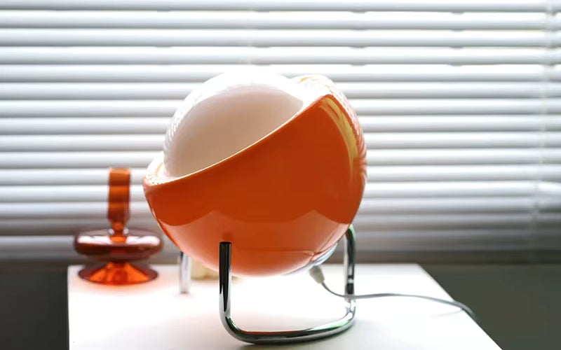 Orange Moon Lamp